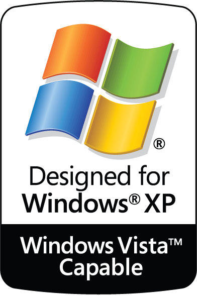 Designed for Windows XP - Vista Capable